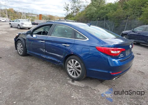 2015 Hyundai Sonata Sport из США, поврежденный, VIN 5NPE34AF1FH055964